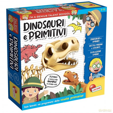 Lisciani: Piccolo Genio - Ts - Dinosauri E Primitivi