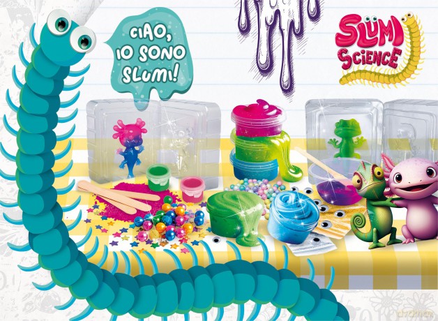 Lisciani: Slumi Science - Squish E Slime