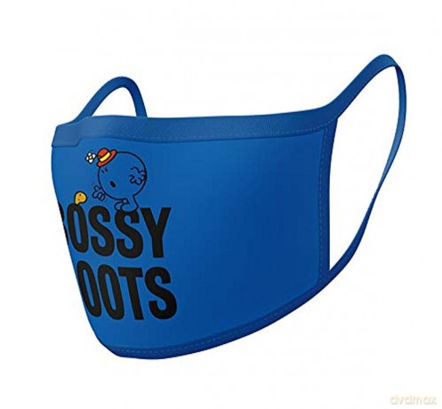 Little Miss: Miss Bossy Face Covering (Mascherina Protettiva)
