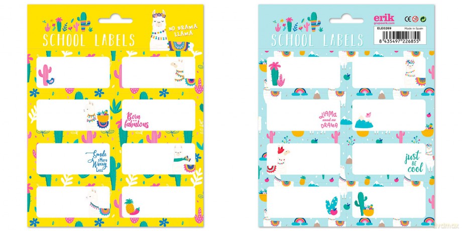 Llama Lover (Etichette Adesive)