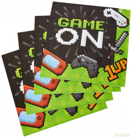 Ln 12/16ct 2p Gaming Party Qs