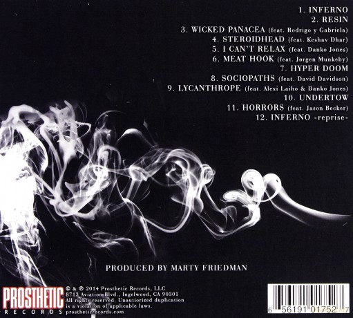 Marty Friedman: Inferno [CD]