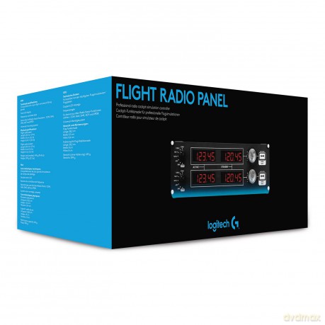 Logitech G Saitek Pro Flight Radio Panel Riquadro Radio