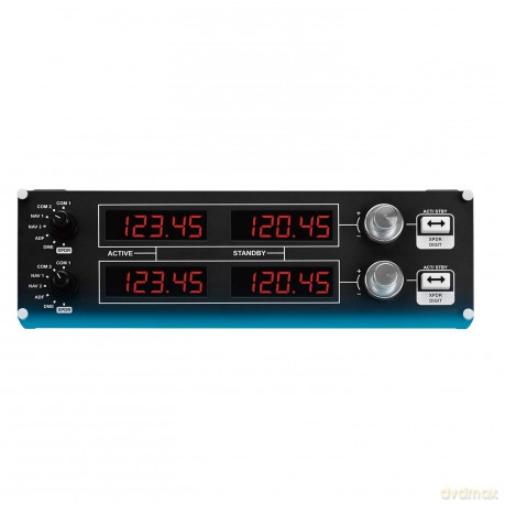 Logitech G Saitek Pro Flight Radio Panel Riquadro Radio