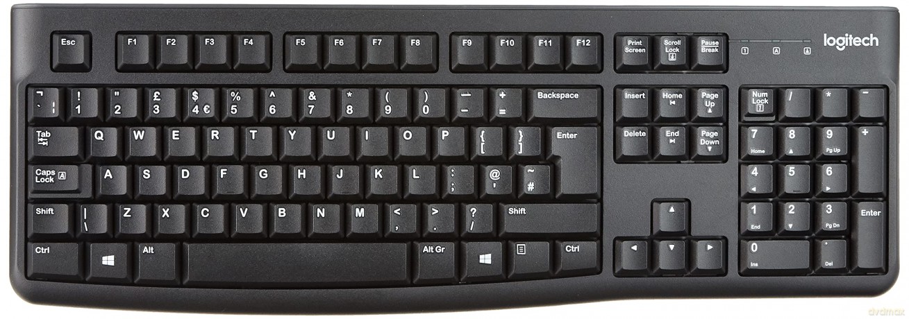 Logitech Keyboard K120 Uk Layout