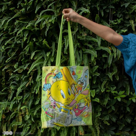 Looney Tunes Tragetasche Tweety Pop Art