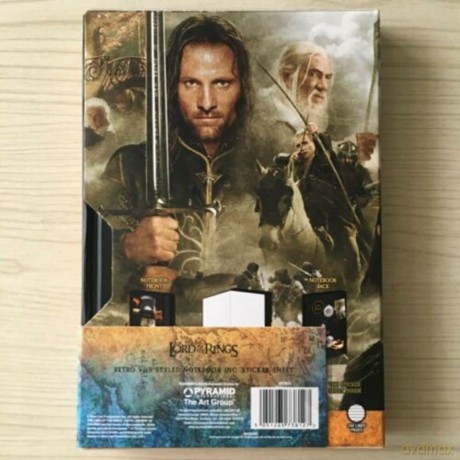 Lord Of The Rings (The): Vhs A5 Premium Notebook (Quaderno)