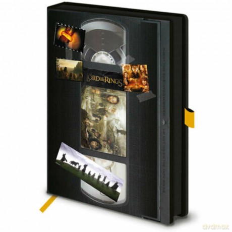 Lord Of The Rings (The): Vhs A5 Premium Notebook (Quaderno)