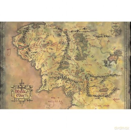 Lord Of The Rings: Pyramid - Middle Earth (Poster Maxi 61x91,5 Cm)