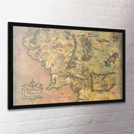 Lord Of The Rings: Pyramid - Middle Earth (Poster Maxi 61x91,5 Cm)