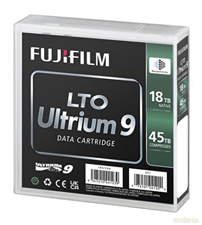 Lto 9 Ultrium 18tb Nativi 45tb Comp