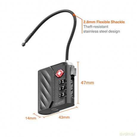 Lucchetto Tsa Travel Tag