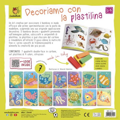 Ludattica: Crea Dudu' - Decoriamo Con La Plastilina