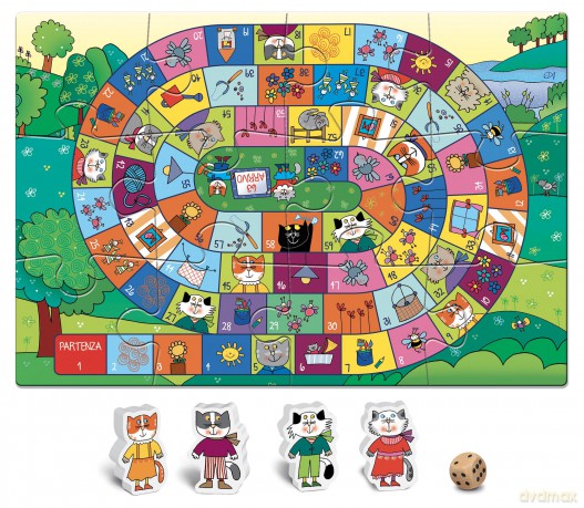 Ludattica: Il Gioco Dell'Oca Con I Gatti Di Nicoletta Costa