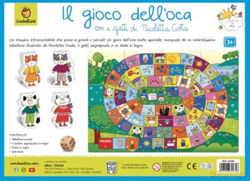 Ludattica: Il Gioco Dell'Oca Con I Gatti Di Nicoletta Costa