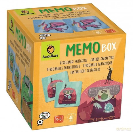Ludattica: Memo Box - Personaggi Fantastici