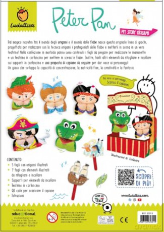 Ludattica: Origami Delle Fiabe - Peter Pan