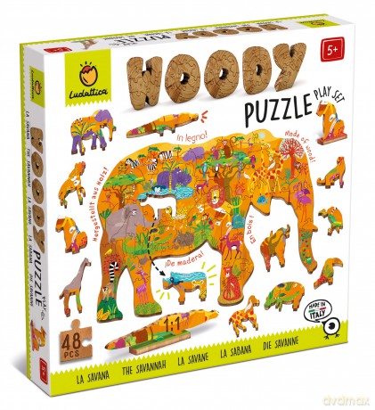 Ludattica: Woody Puzzle - Savana