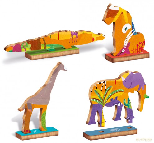 Ludattica: Woody Puzzle - Savana