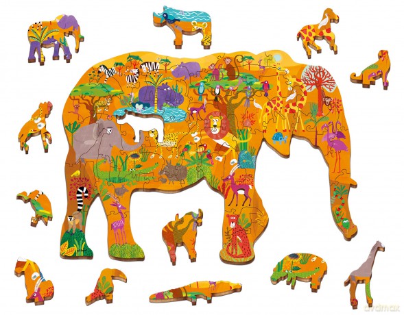Ludattica: Woody Puzzle - Savana
