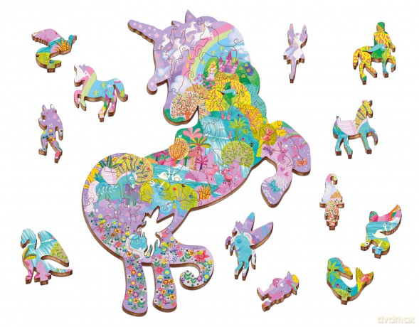 Ludattica: Woody Puzzle - Unicorni