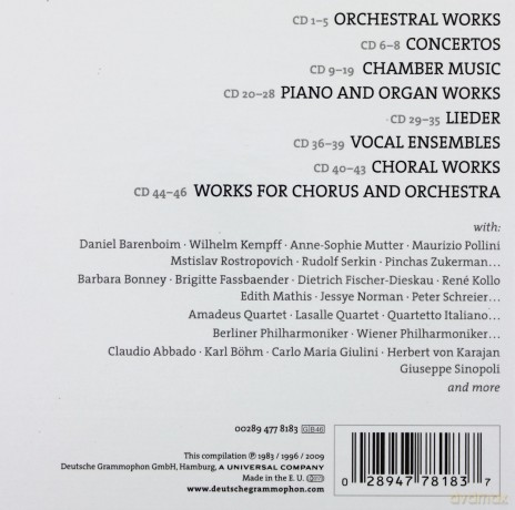 Various: Brahms Complete Edition [46CD]