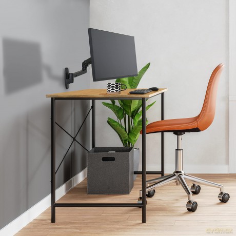 Lx Wall Mount Lcd Arm, Matte Black