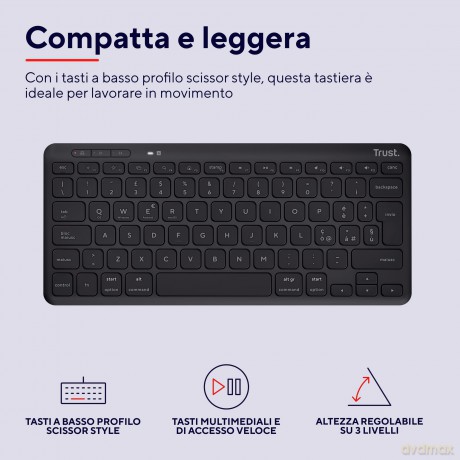 Lyra Compact Wireless Keyboard It