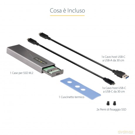M2 Pcie Nvme/M2 Sata Ssd Usb Enclosure