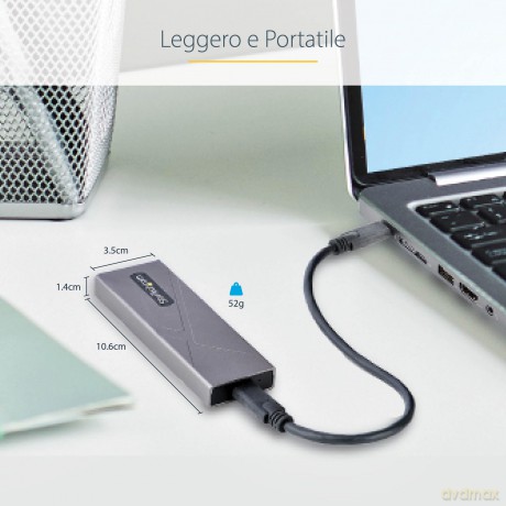 M2 Pcie Nvme/M2 Sata Ssd Usb Enclosure
