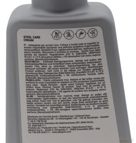 M3scc300 Crema Deterg Inox 300ml