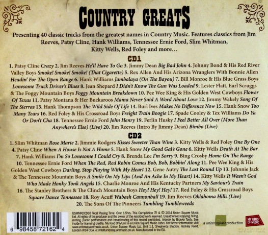 Country Greats [2CD]
