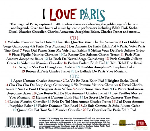 V/A: I Love Paris [2CD]