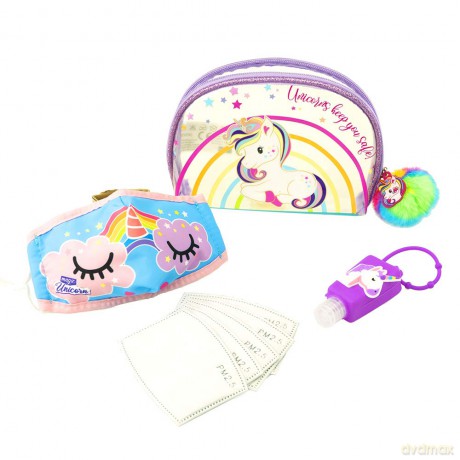 Magic Unicorn - Face Mask Set (Assortimento) (Mascherina Protettiva)