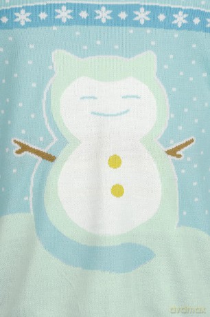Maglione Natale Pokemon Snow M