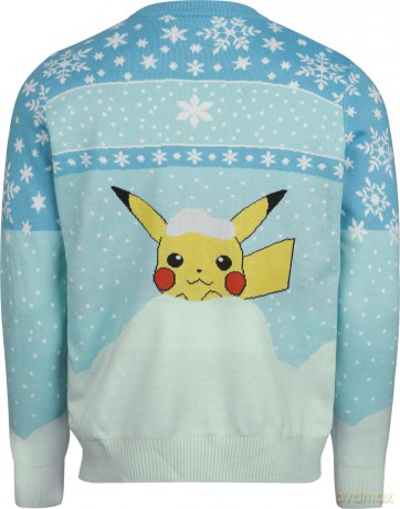 Maglione Natale Pokemon Snow S