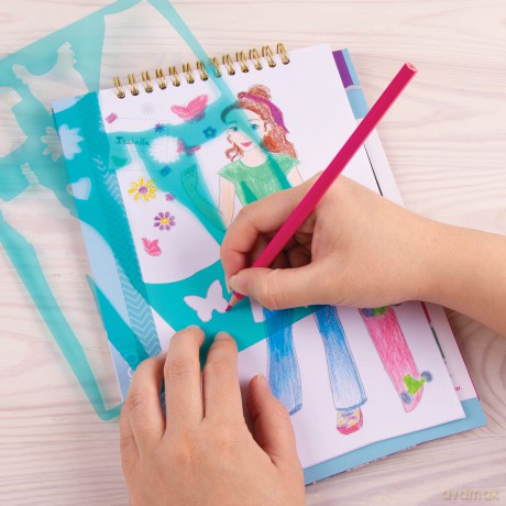 Make It Real: Blocco Da Disegno Stilista: Magia In Fiore