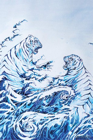 Marc Allante: The Crashing Waves (Poster 61x91,5)