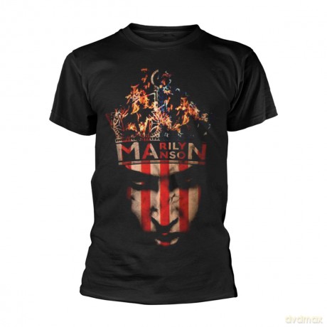 Marilyn Manson Men's Tee: Crown (Small)