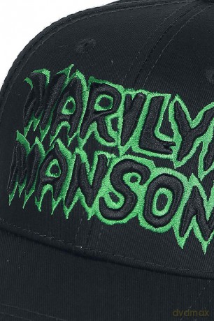 Marilyn Manson Unisex Baseball Cap: Logo