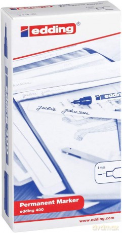 Marker Edding 400 Schw. 10st