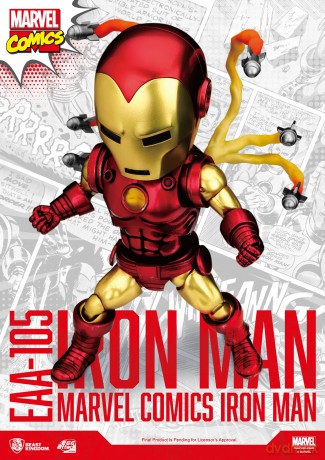 Marvel Comics Iron Man Egg Attack