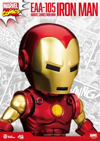 Marvel Comics Iron Man Egg Attack