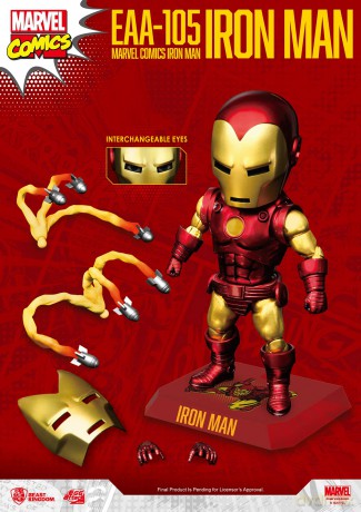 Marvel Comics Iron Man Egg Attack