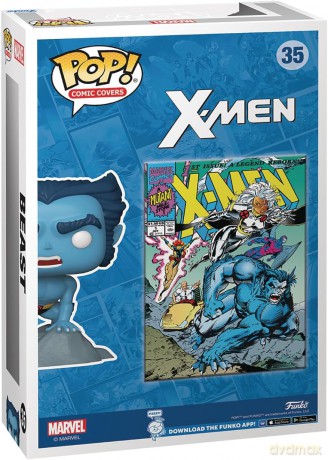 Marvel Pop! Comic Cover Vinyl Figur X-Men #1(Beast