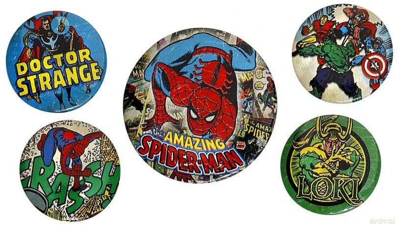 Marvel Retro - Spider-man (Pin Badge Pack)