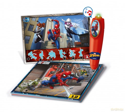 Marvel: Clementoni - Penna Basic - Spiderman (Made In Italy) (5+)