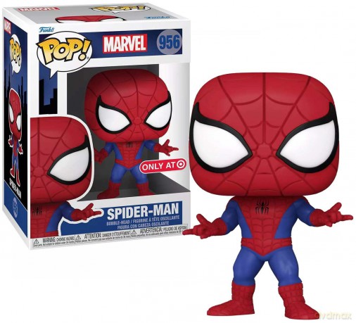 Marvel: Funko Pop! - Animated Spiderman - Spiderman (Vinyl Figure 956)