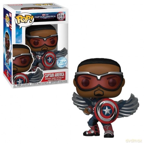 Marvel: Funko Pop! - Captain America - Brave New World 01 - Retro Comic Deco