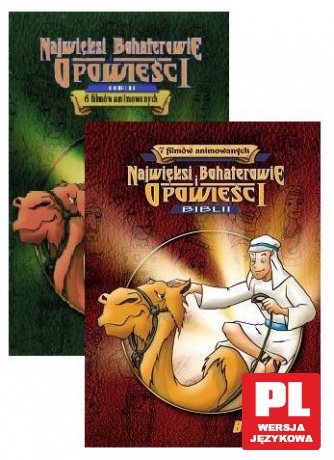 Najwięksi Bohaterowie i Opowieści Biblii Pakiet [13DVD]